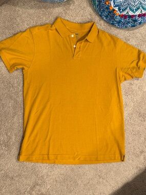 Old Navy Men's Mustard Yellow Polo